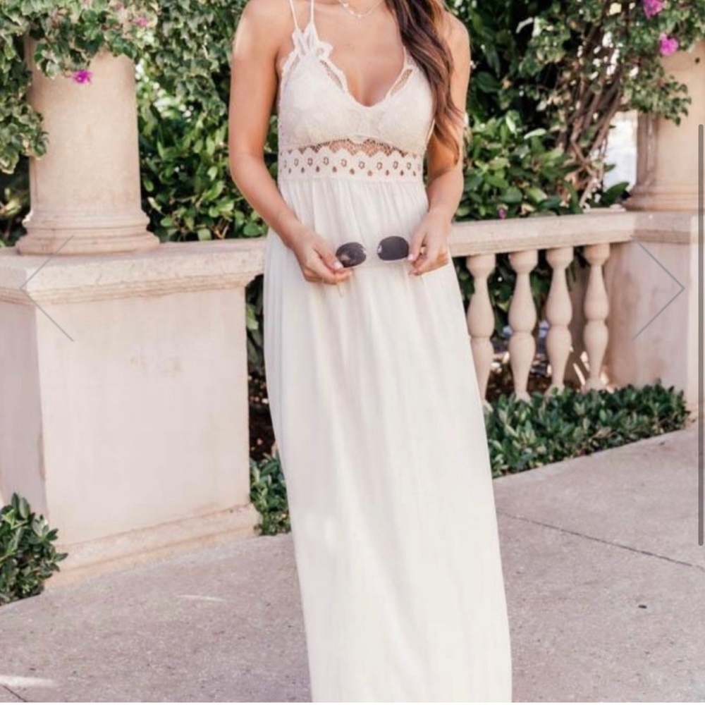 Boho Pinklily Maxi Dress